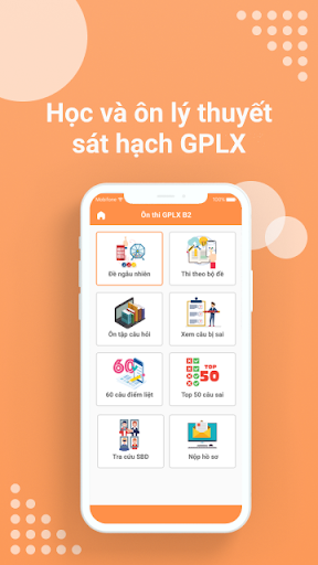 App ôn thi GPLX oto